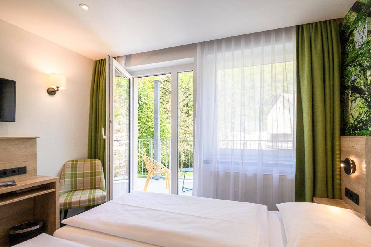 Hotel Garni Grundmuehle Bad Schandau Esterno foto