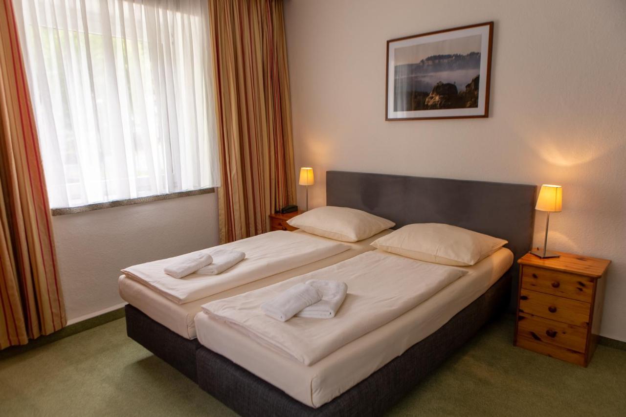 Hotel Garni Grundmuehle Bad Schandau Esterno foto