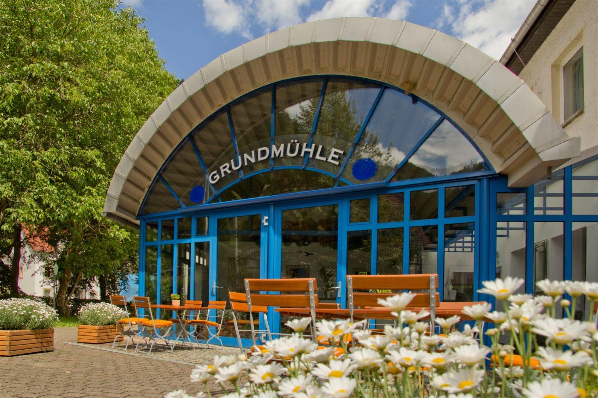 Hotel Garni Grundmuehle Bad Schandau Esterno foto